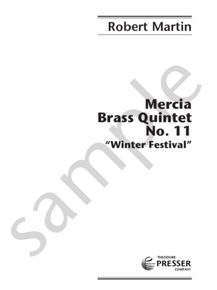 Book cover for Mercia Brass Quintet No. 11