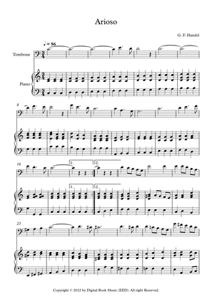 Arioso - George Frideric Handel (Trombone + Piano)