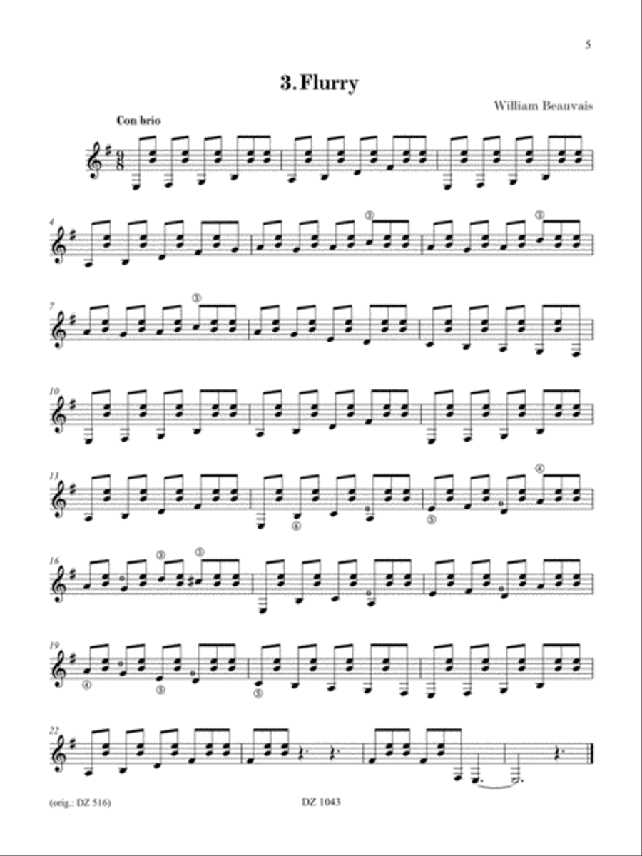 La guitare dans tous ses états, vol. 3 Classical Guitar scores gallery preview page 5