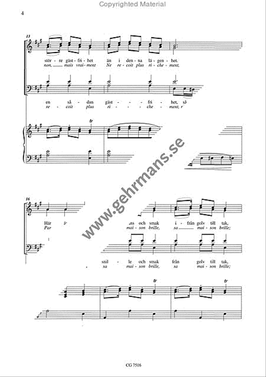 Operakorer Operakorer 4-Part scores gallery preview page 4
