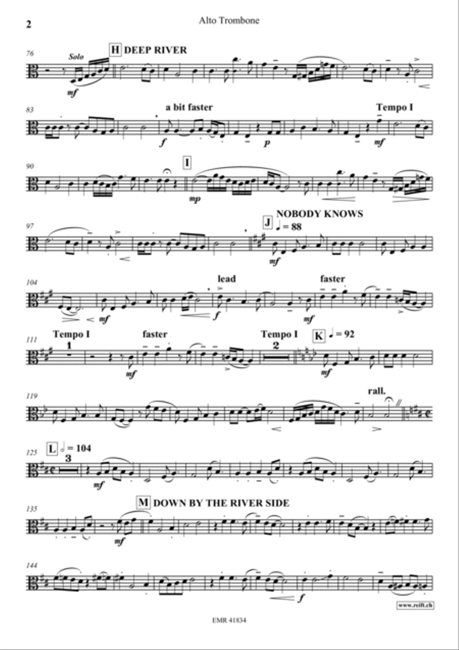 Fascinatin' Gospels Piano Accompaniment scores gallery preview page 3