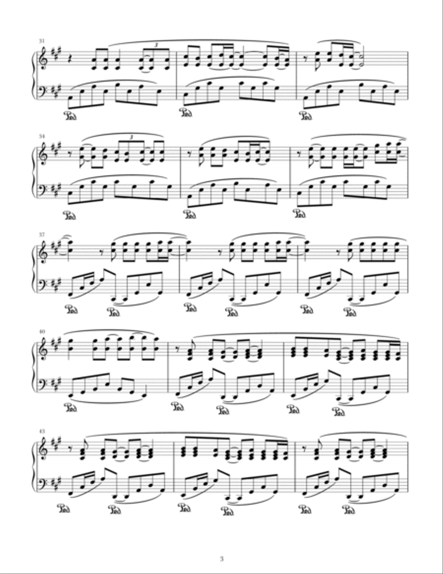 My Immortal My Immortal Piano Solo scores gallery preview page 3