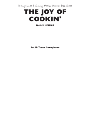 Book cover for The Joy of Cookin': B-flat Tenor Saxophone