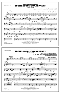 Spongebob Squarepants (Theme Song) (arr. Paul Lavender) - 2nd Bb Trumpet