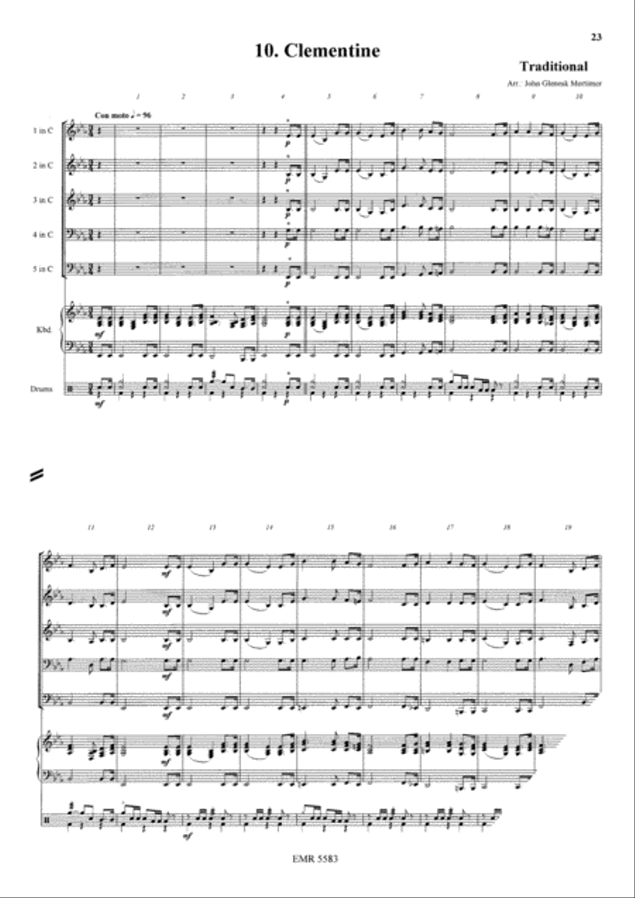 Quintets Volume 1 Quintets Volume 1 Brass Band scores gallery preview page 12