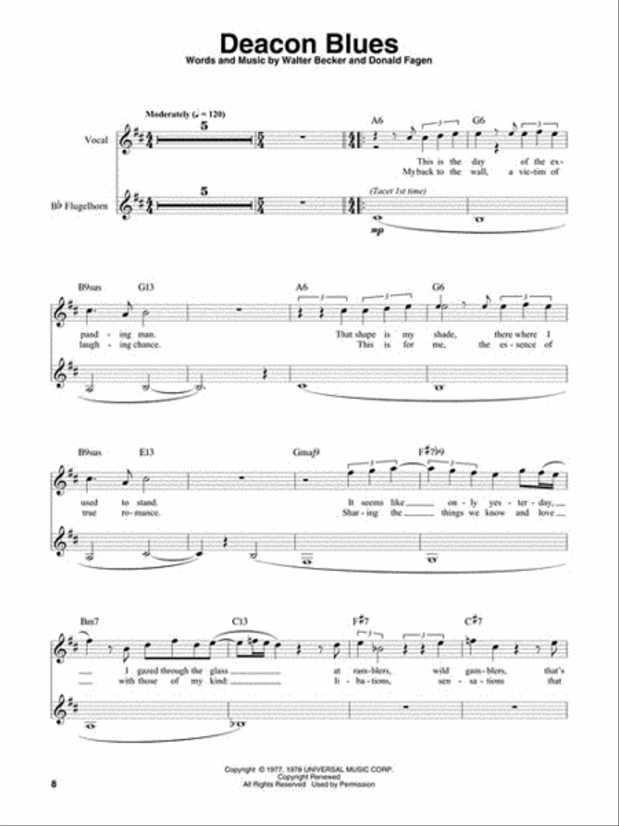 Classic Rock Trumpet Solo scores gallery preview page 4