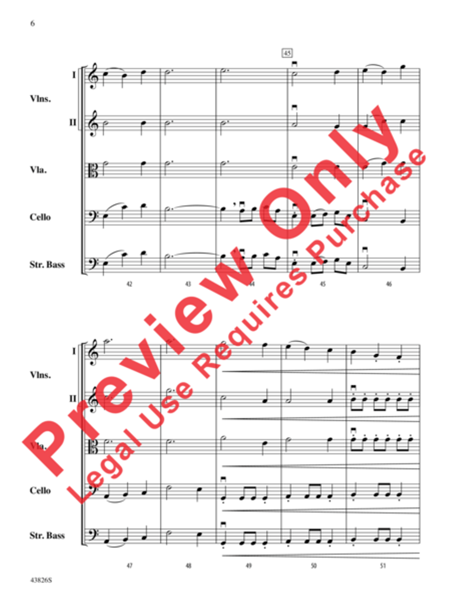 Iroquois Journey String Orchestra scores gallery preview page 7