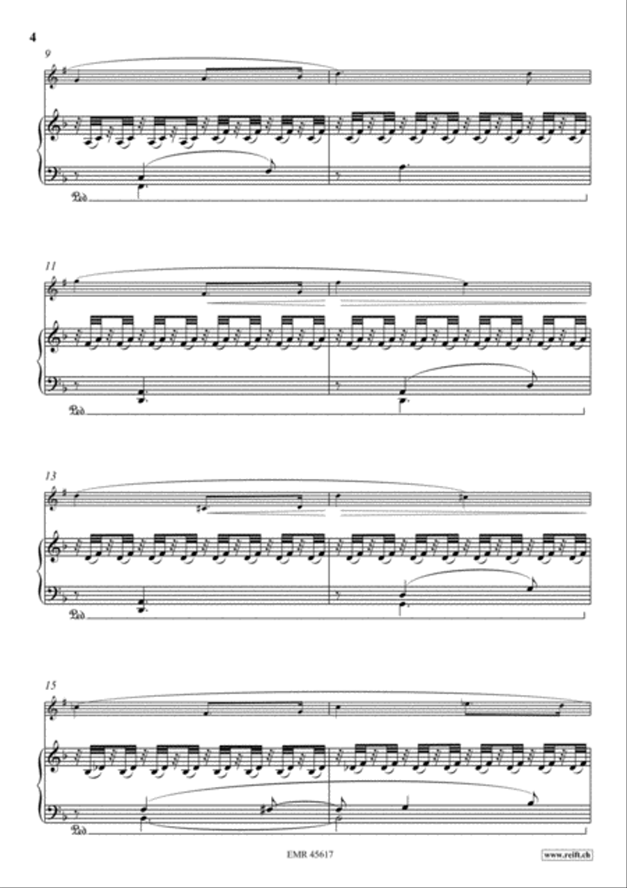 An Einsamer Quelle Euphonium scores gallery preview page 4