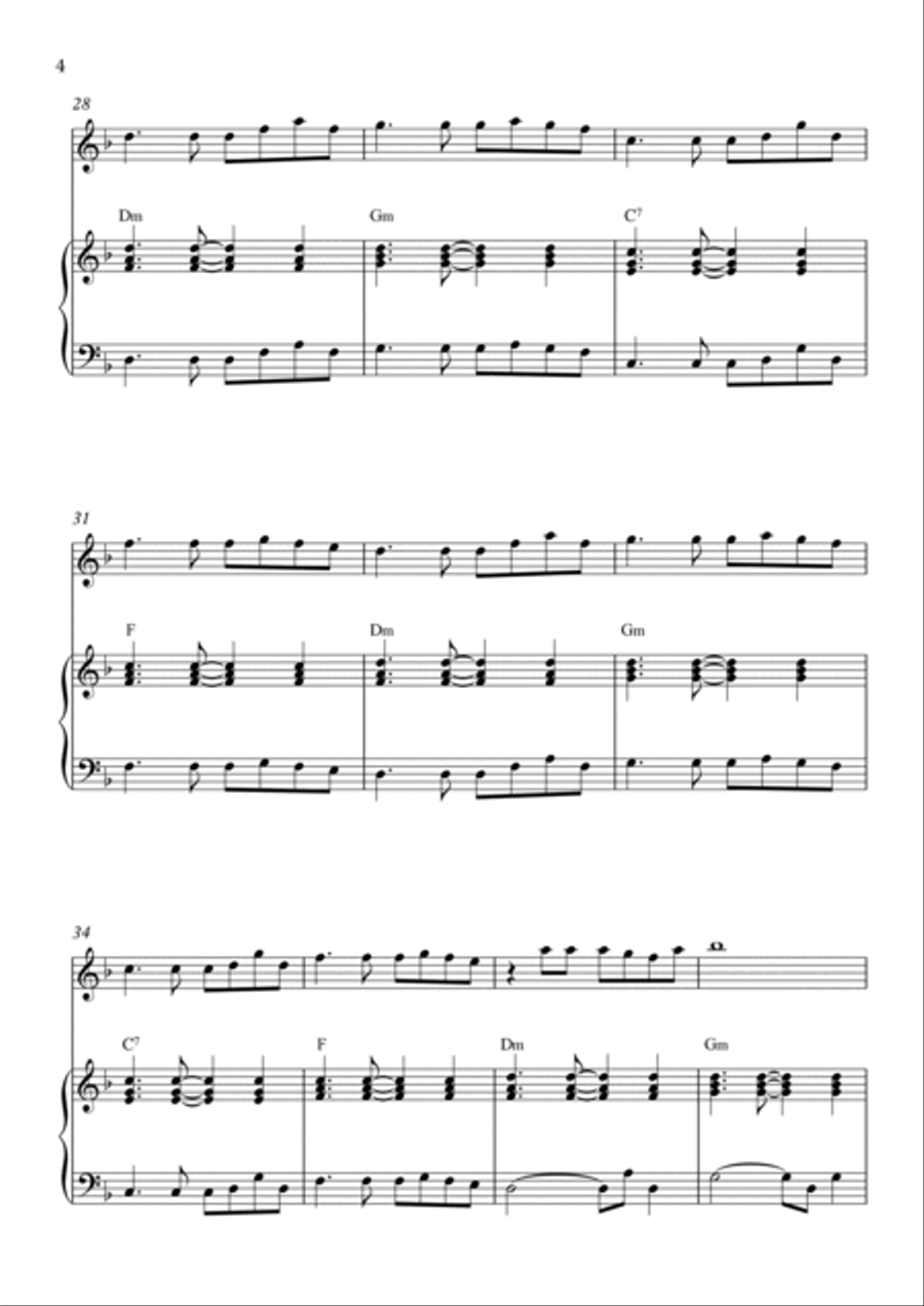 Flowers Flowers Alto Recorder scores gallery preview page 4