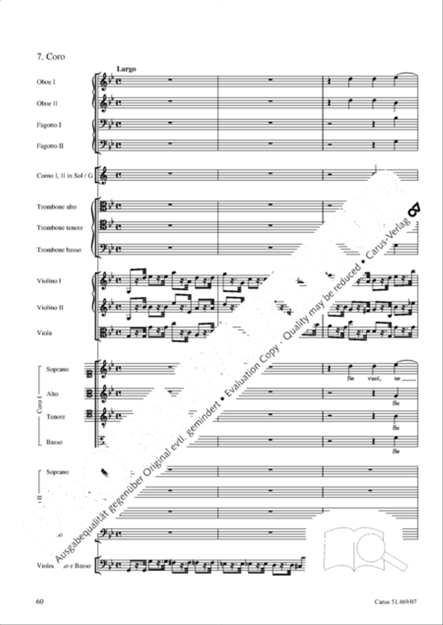 Davide penitente Davide penitente 4-Part scores gallery preview page 73