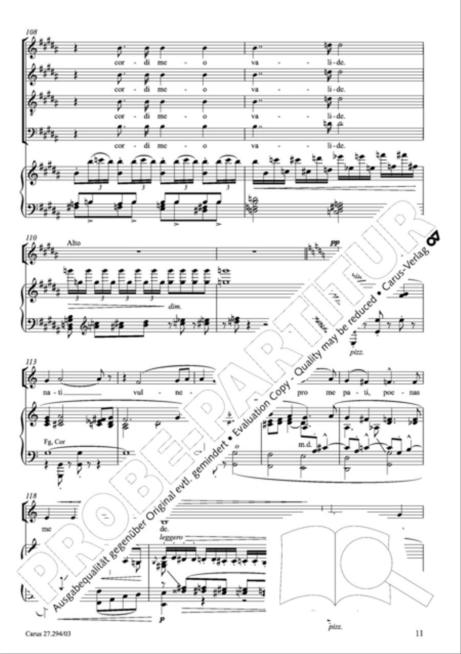 Stabat mater Voice scores gallery preview page 12