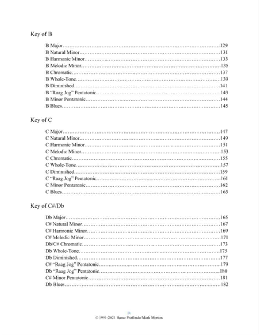 Dr. Morton's Miraculous Scale Fingerings for the Double Bass, 3rd Edition Double Bass scores gallery preview page 6
