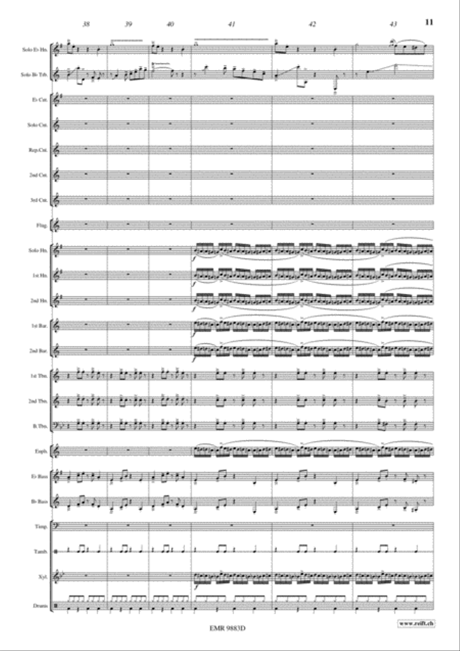 Green Hornet Theme Brass Duet scores gallery preview page 11