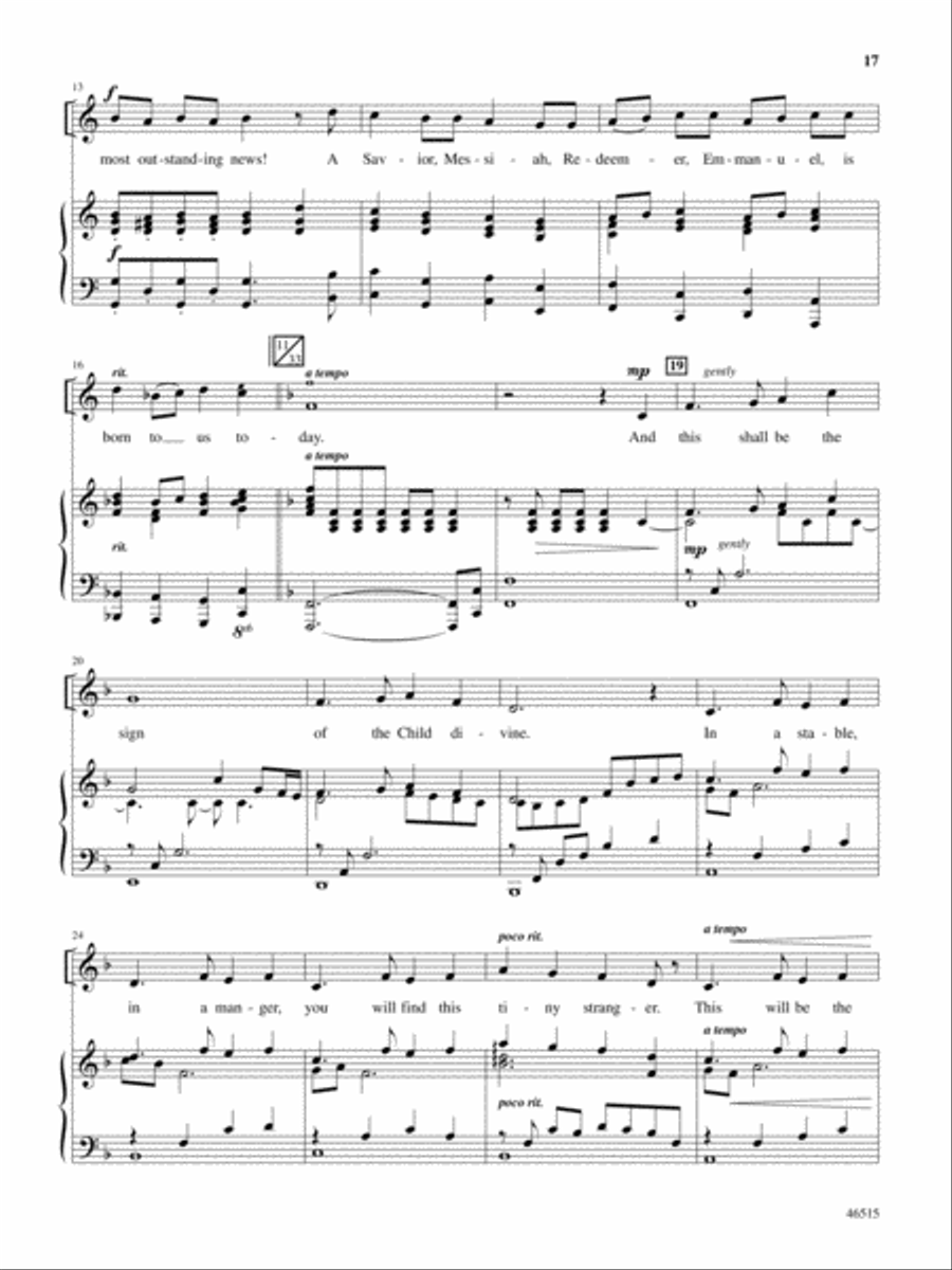 Out Standing in Their Field Choir scores gallery preview page 21