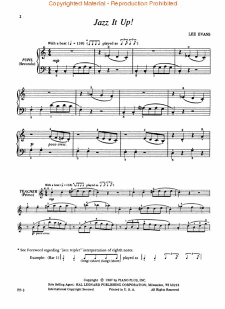 Jazzmatazz Piano scores gallery preview page 2