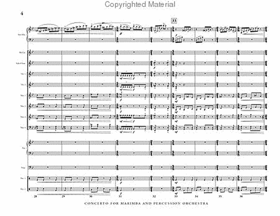 Concerto No. 2 for Marimba and Percussion Orchestra image number null