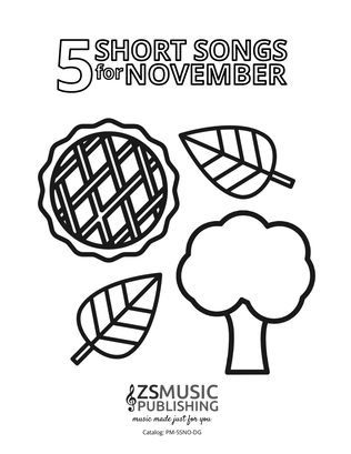5 Short Songs for November: All About Fall!