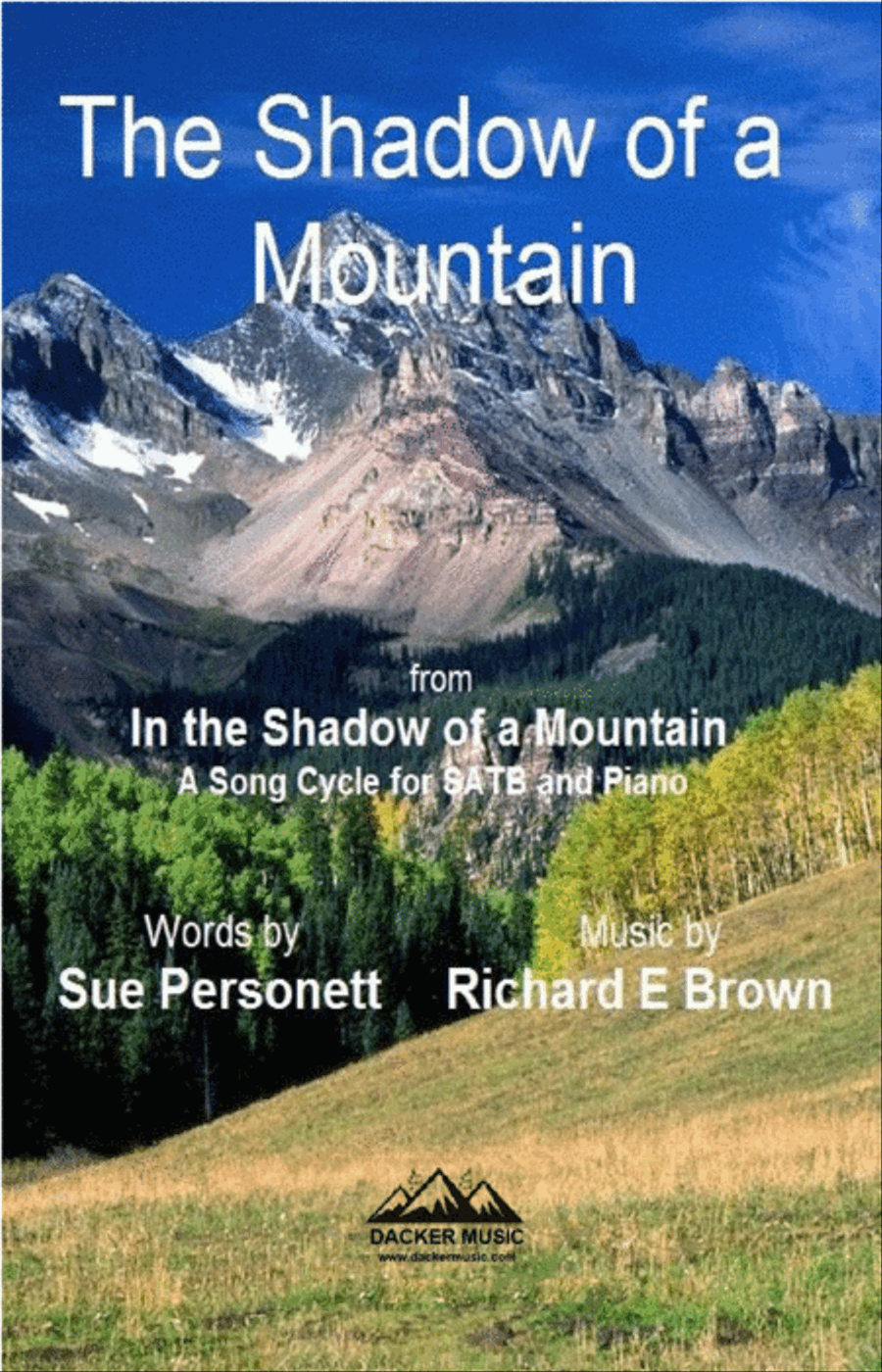 The Shadow of a Mountain 4-Part scores gallery preview page 1