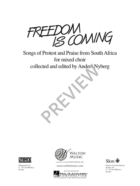 Freedom Is Coming (Book) image number null
