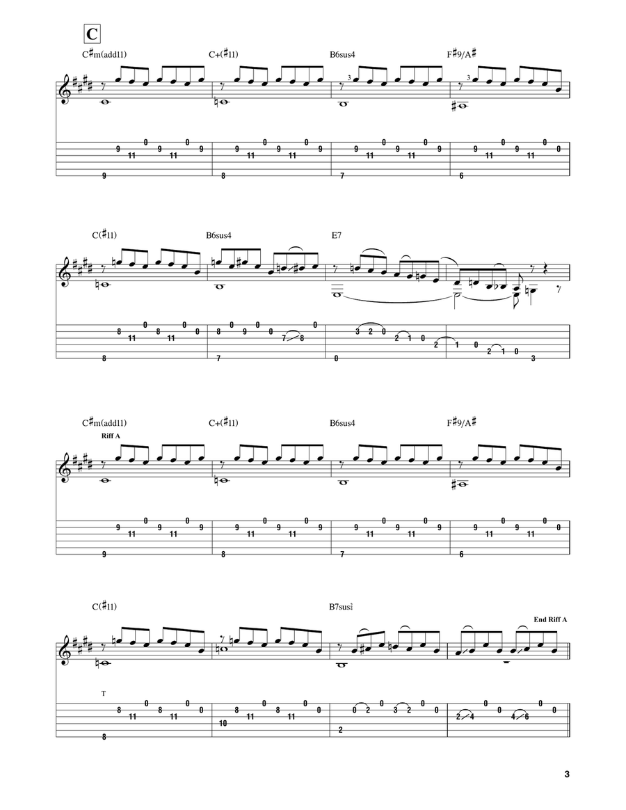 Jerry's Breakdown Electric Guitar scores gallery preview page 3