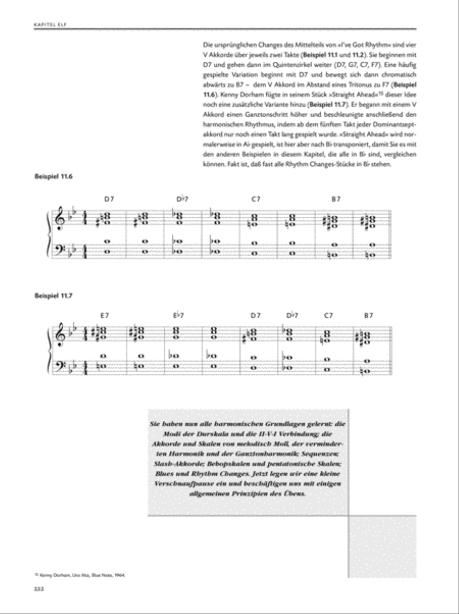 Das Jazz Theorie Buch Collection / Songbook scores gallery preview page 7