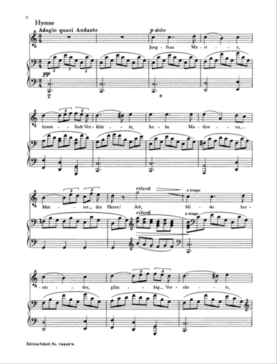 Jungfrau Maria Tenor Voice scores gallery preview page 5
