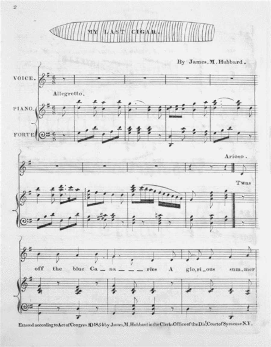 My Last Cigar Voice scores gallery preview page 2