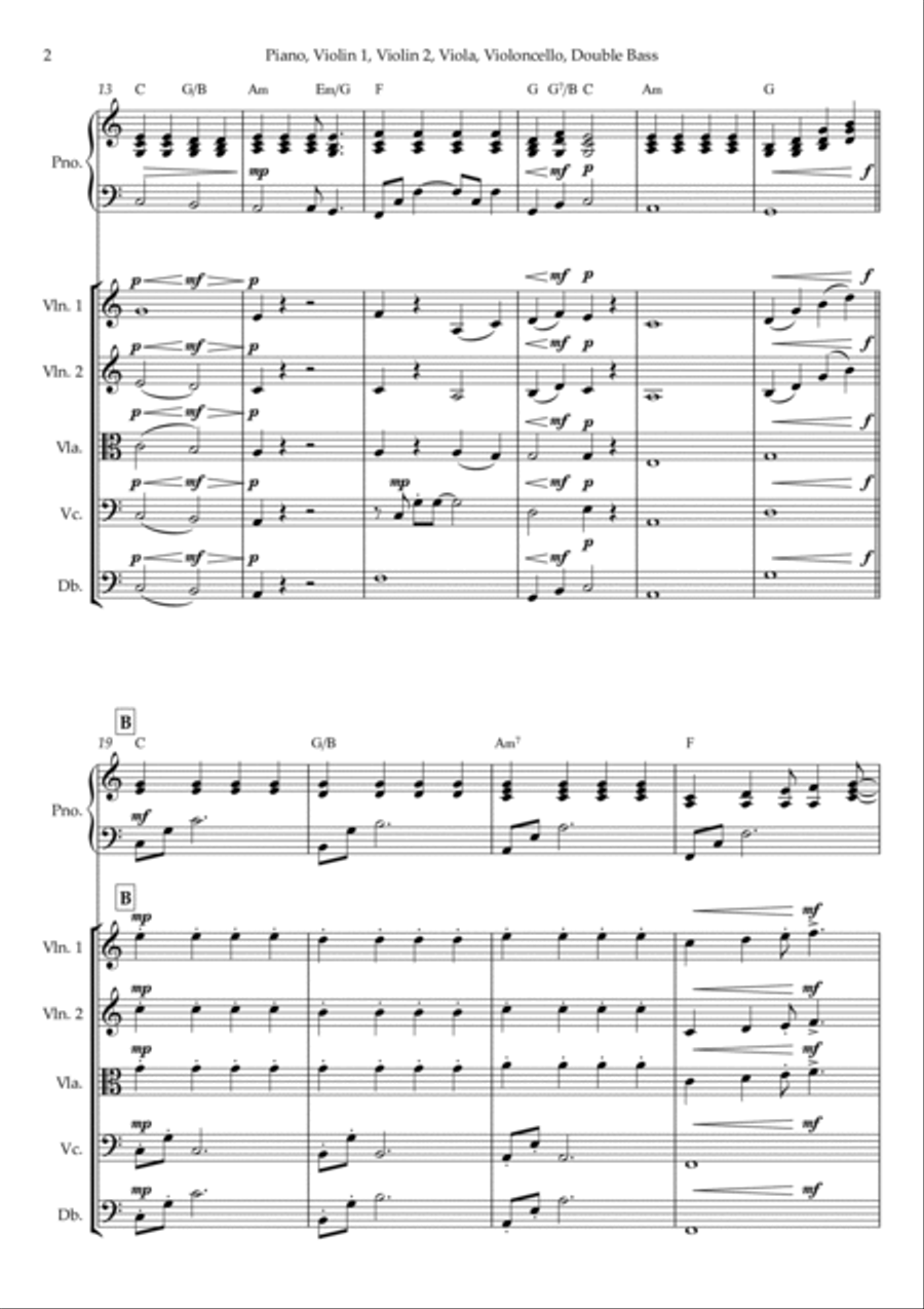 The Call Piano Quintet scores gallery preview page 3