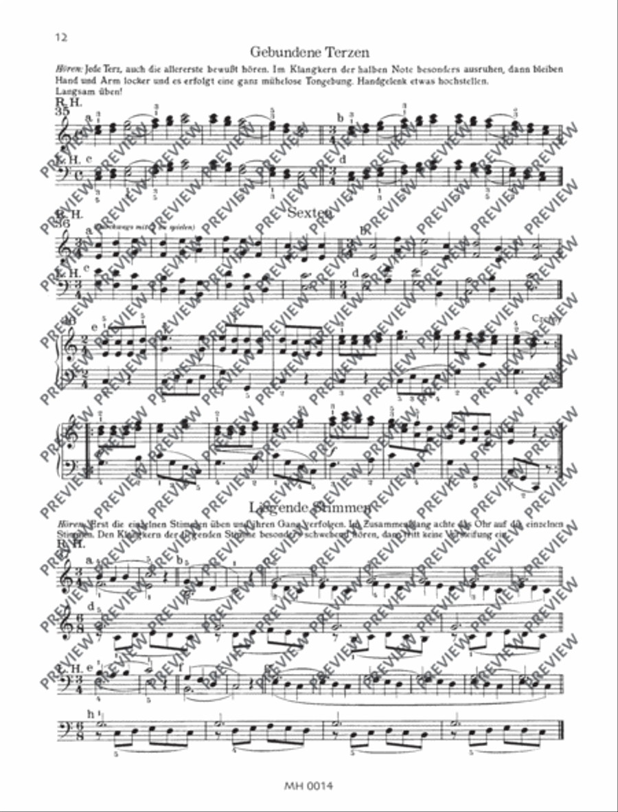Das innere Hören Piano Method scores gallery preview page 17