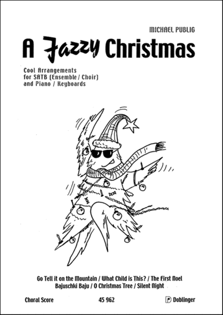 A Jazzy Christmas A Jazzy Christmas 4-Part scores gallery preview page 1
