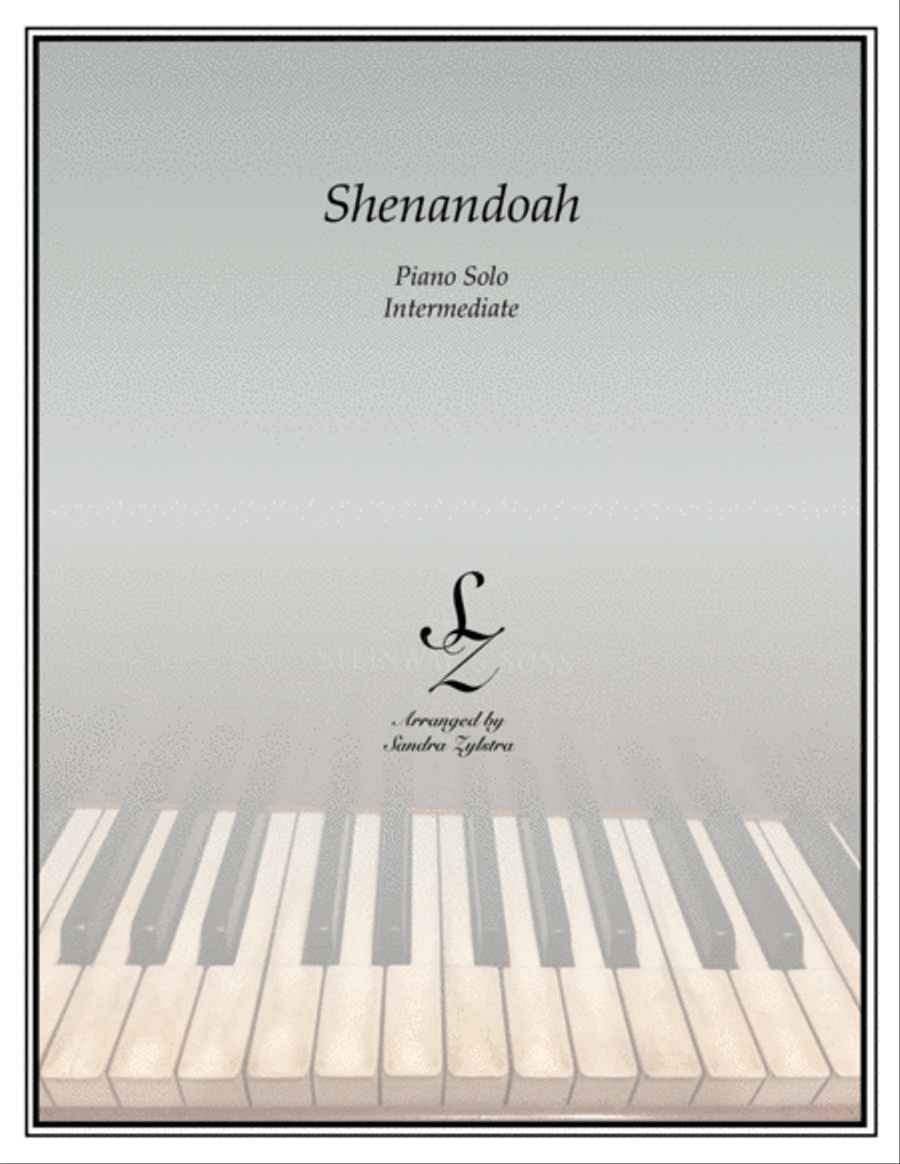Shenandoah (intermediate piano solo) Piano Solo scores gallery preview page 1