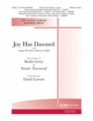 Book cover for Joy Has Dawned/Angels We Have Heard