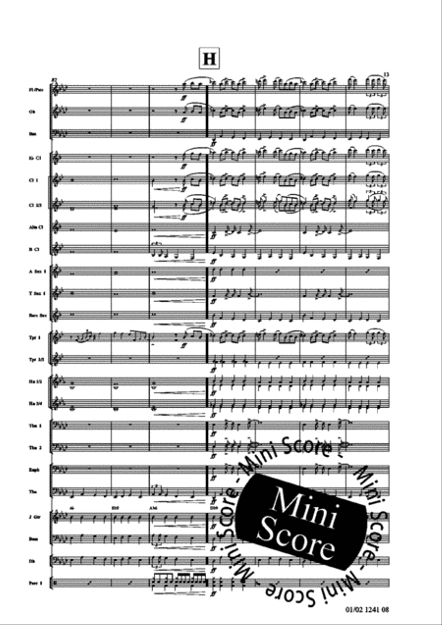 New Baroque Suite Concert Band scores gallery preview page 19