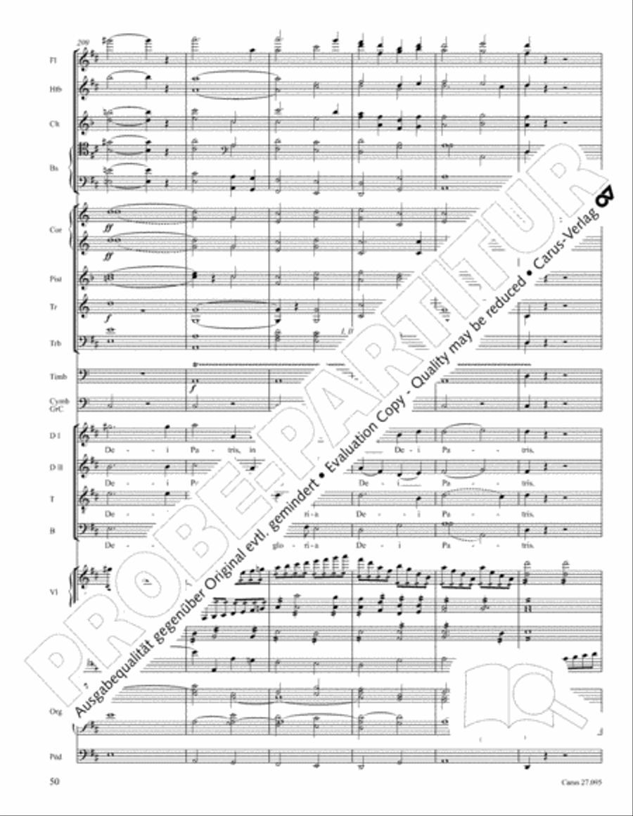 Messe solennelle de sainte Cecile STB scores gallery preview page 63