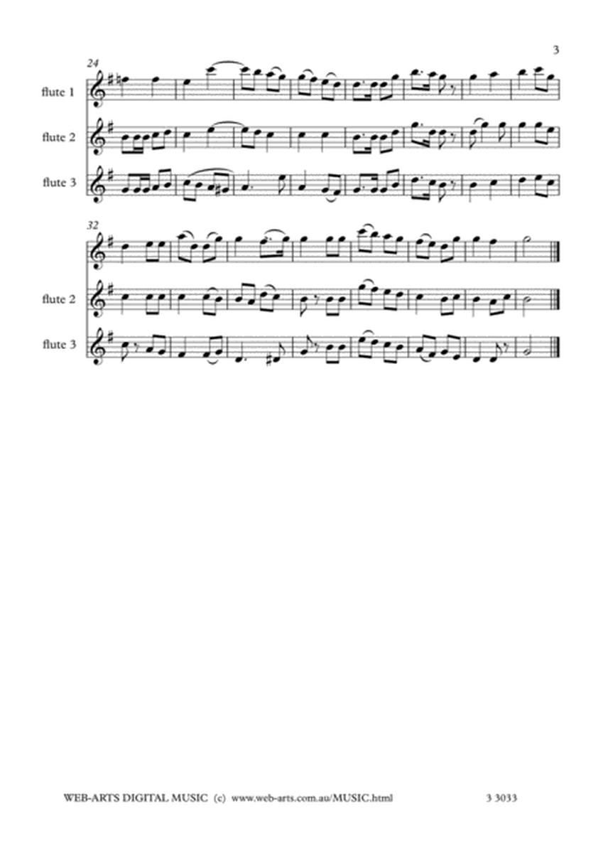 LIFT THINE EYES Easy arrangement for 3 flutes - MENDELSOHN image number null