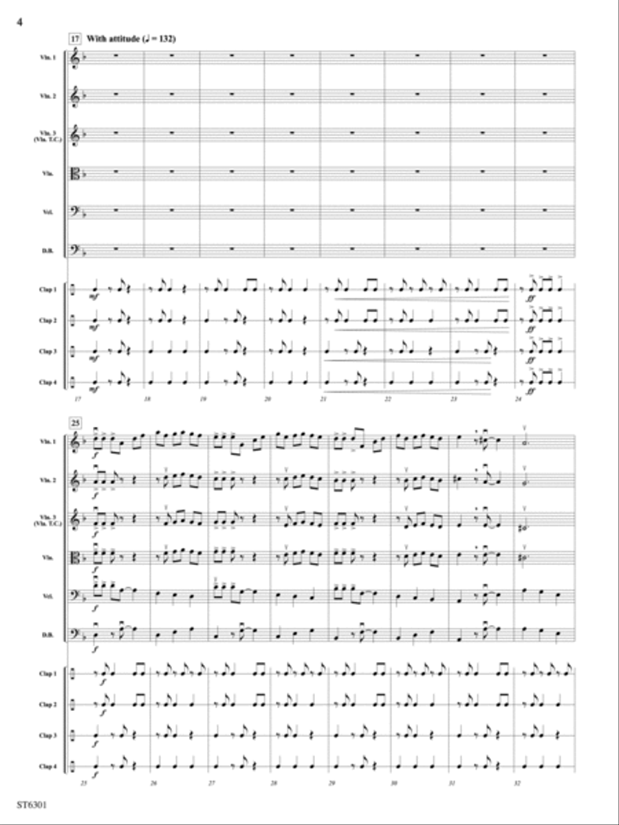 Las Palmas: Score Las Palmas: Score String Orchestra scores gallery preview page 4
