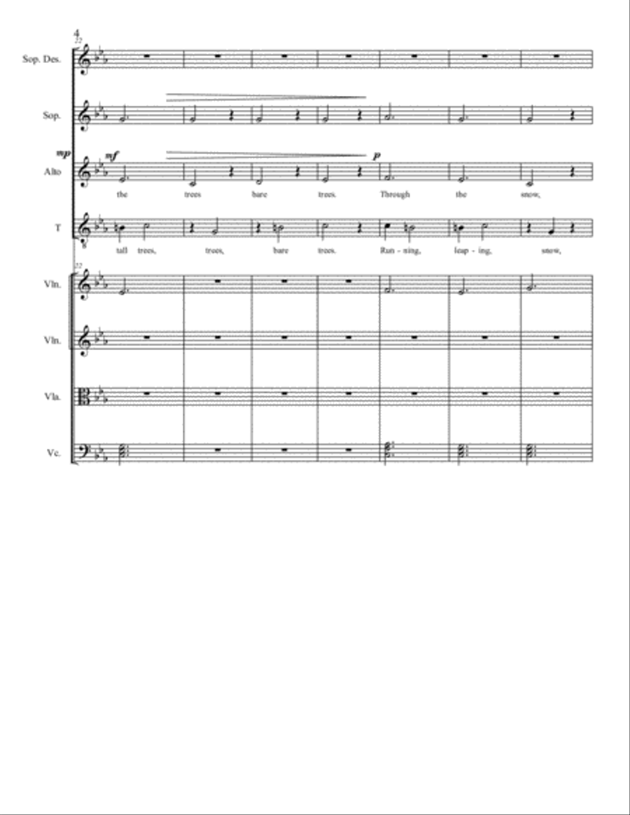 The Magical Woods Choir scores gallery preview page 4