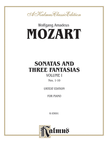 Sonatas, Volume A