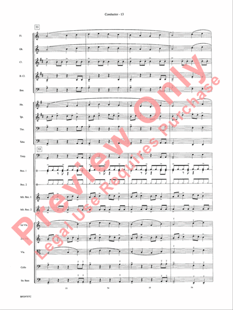 The Tempest Full Orchestra scores gallery preview page 16