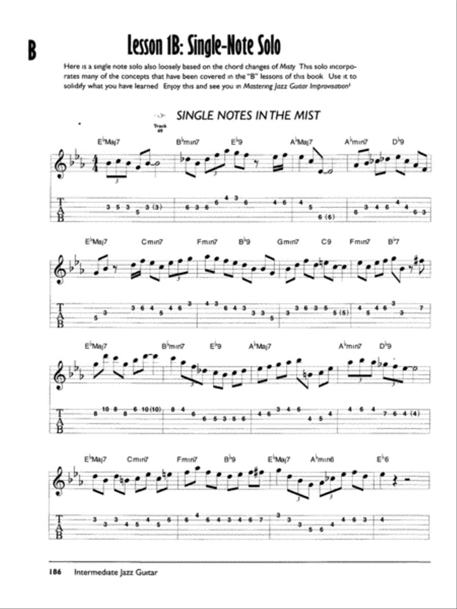 Complete Jazz Guitar Method Complete Edition Electric Guitar scores gallery preview page 4