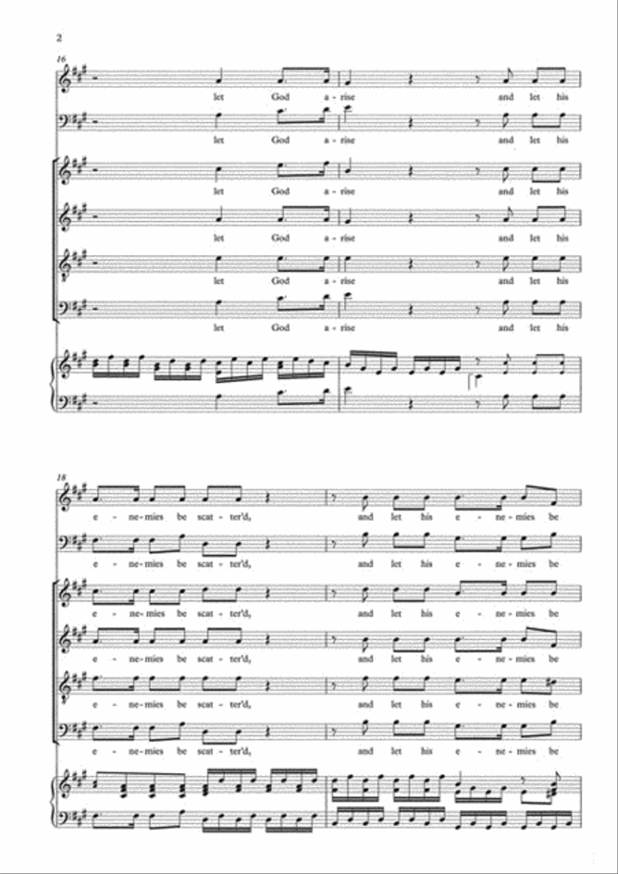 Let God Arise Let God Arise Choir scores gallery preview page 3