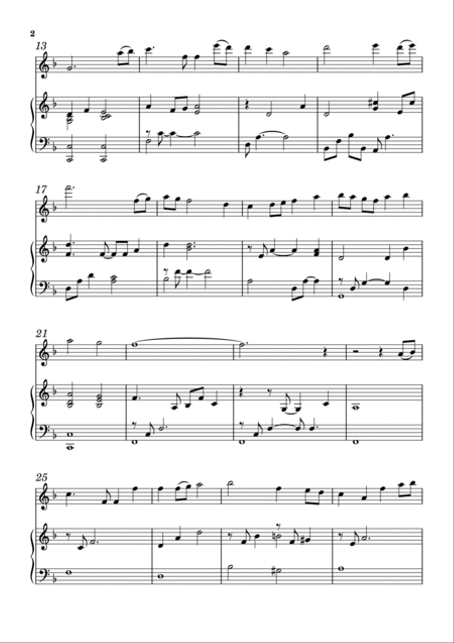A Glorious Life A Glorious Life Flute Solo scores gallery preview page 2