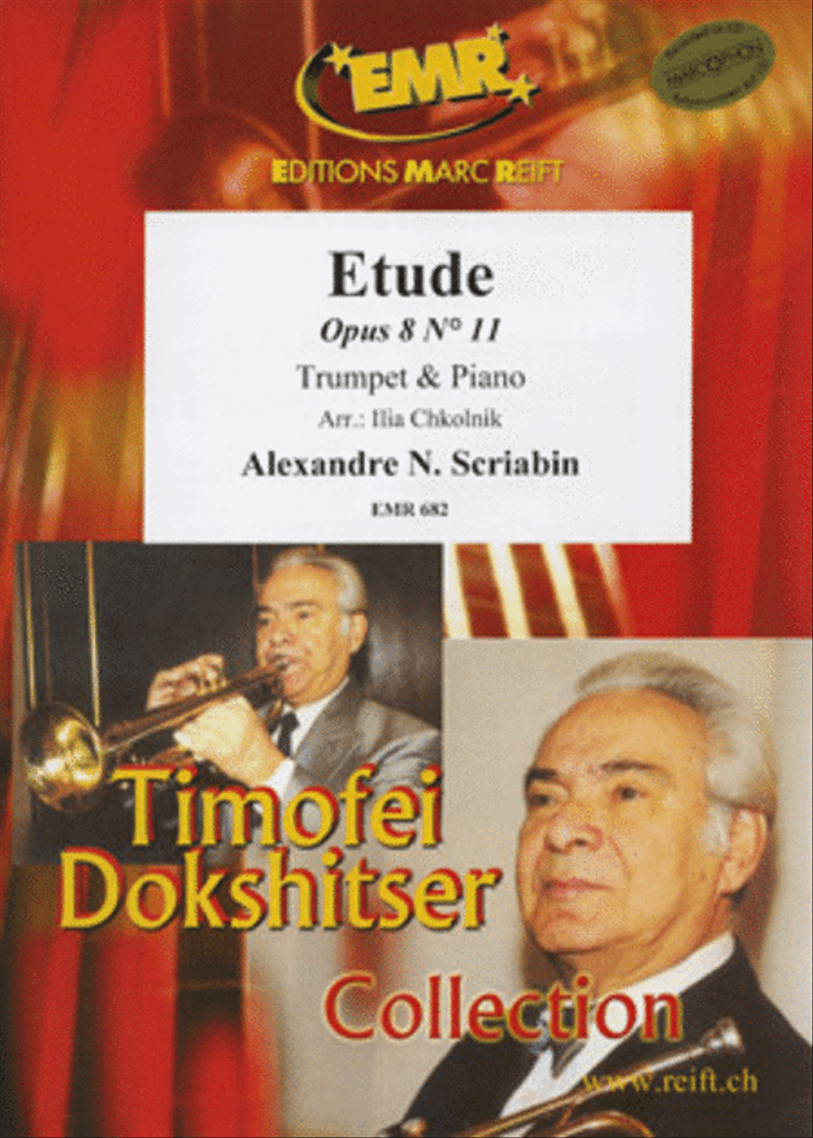 Etude Op. 8 No. 11 Cornet scores gallery preview page 1