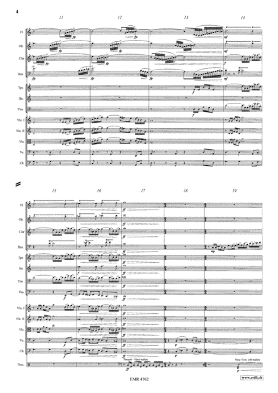 Sinfonietta Burlesca Orchestra scores gallery preview page 4