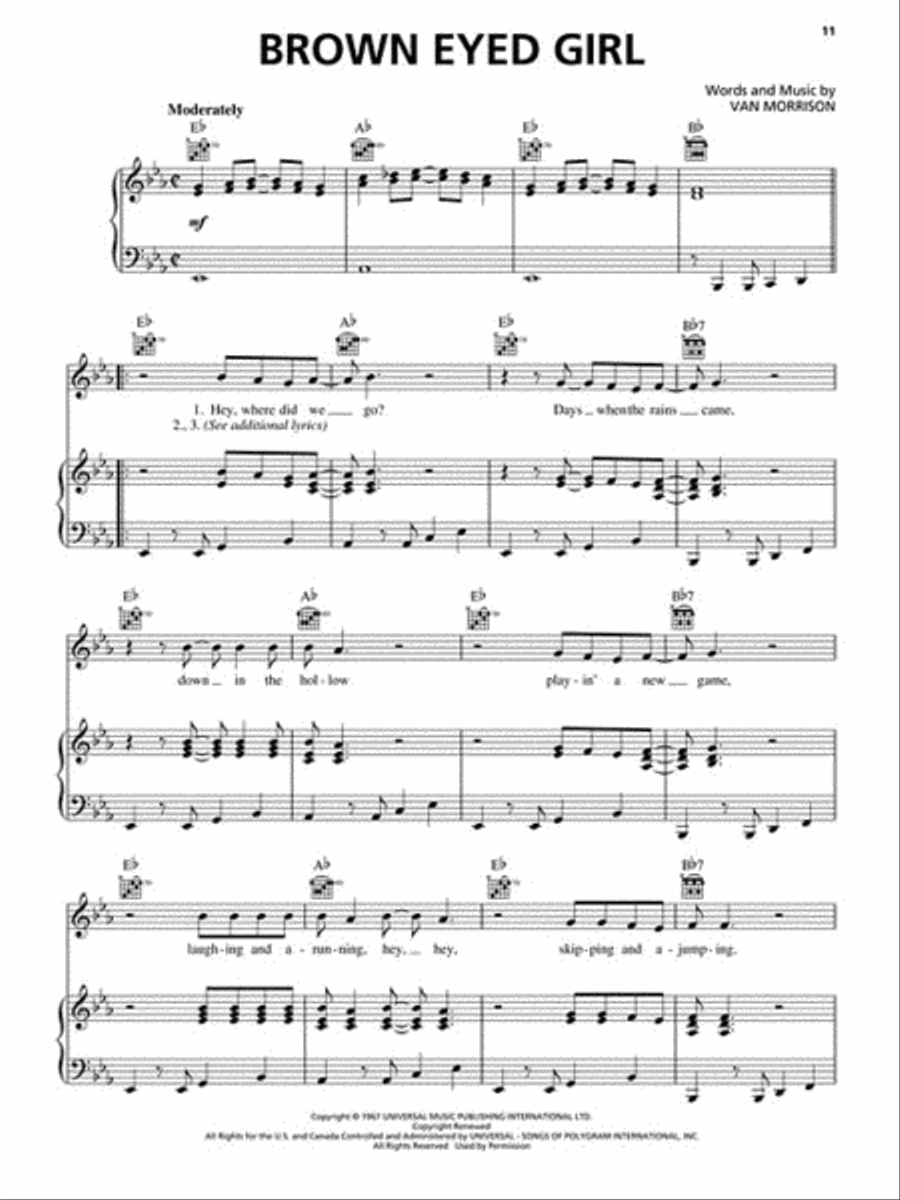 Karaoke Favorites Piano, Vocal, Guitar scores gallery preview page 3