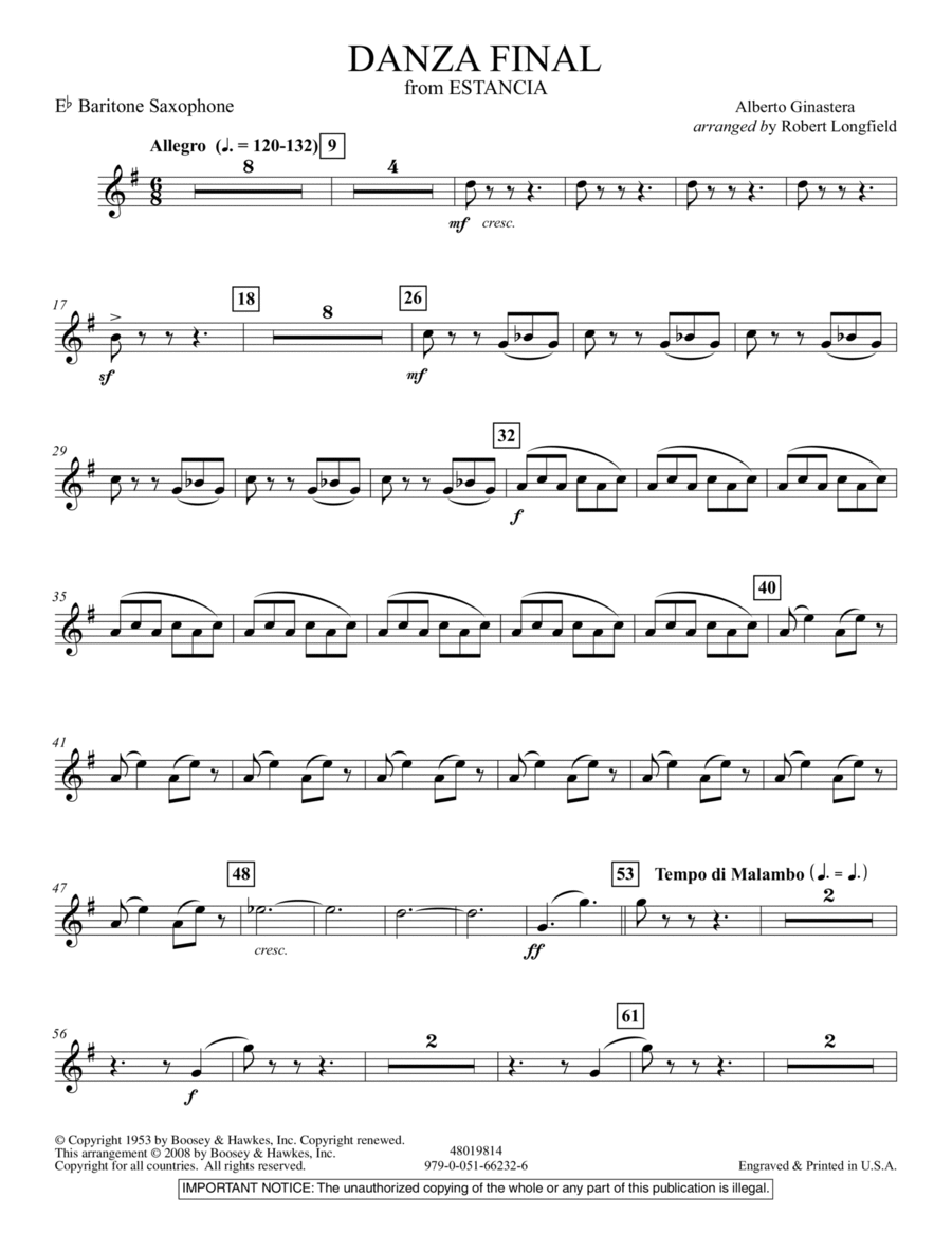 Danza Final (from 