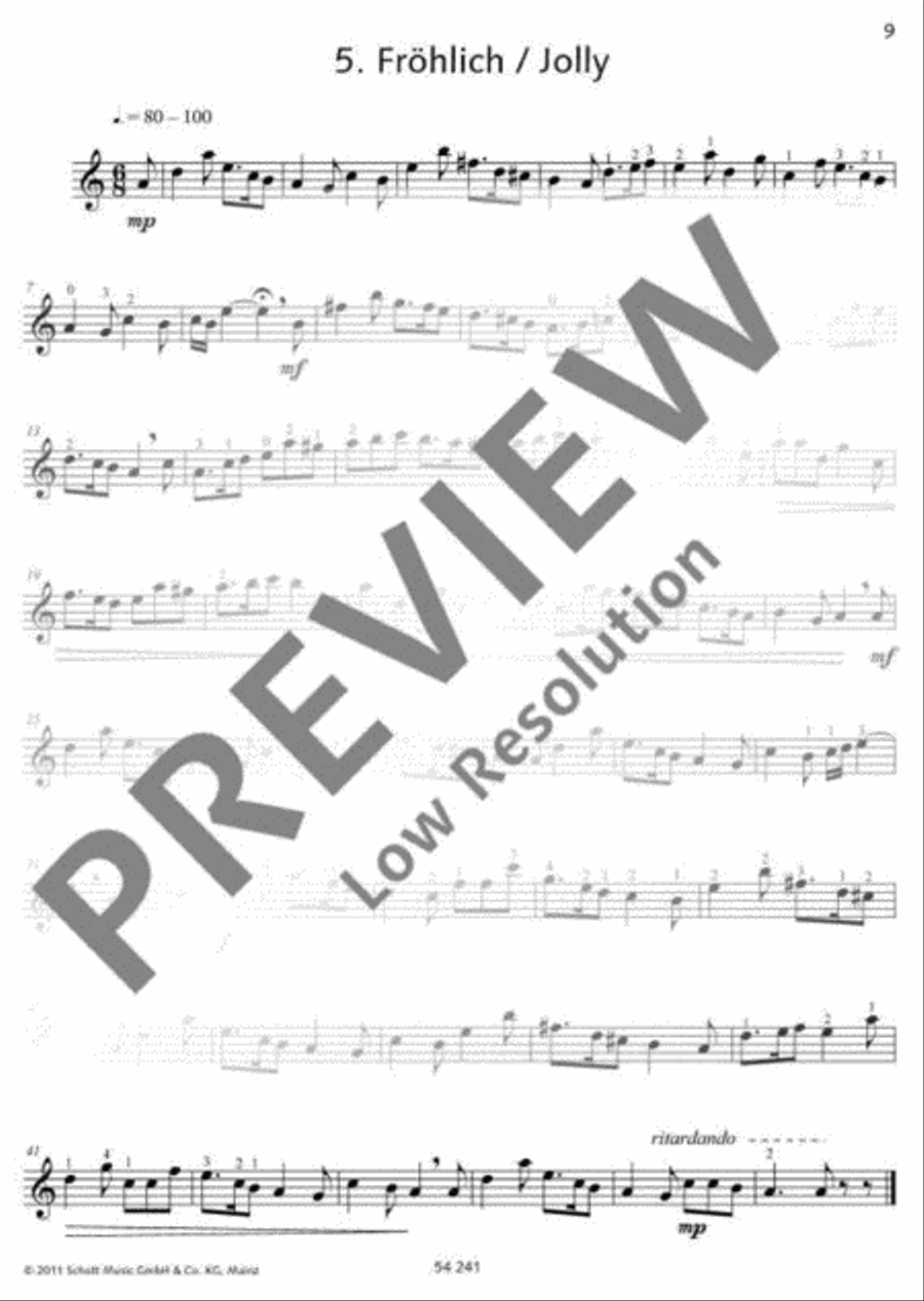 Moods Moods Violin scores gallery preview page 10