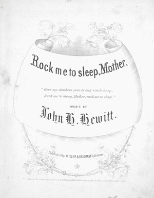 Book cover for Rock Me To Sleep, Mother