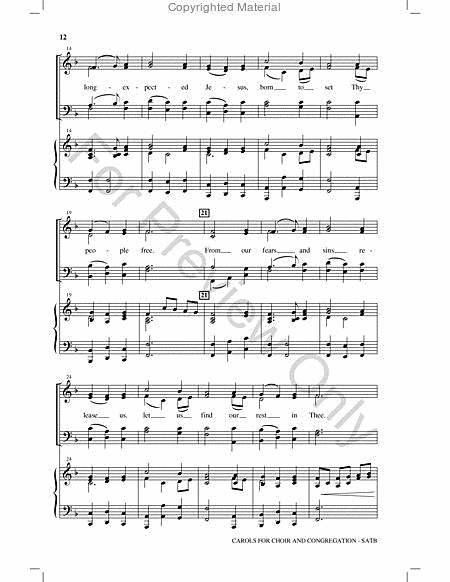 Carols for Choir and Congregation image number null