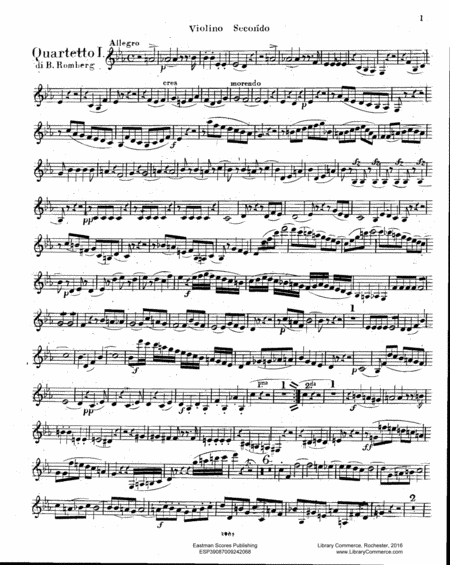 Trois quatuors pour deux violons, alto & basse obligee, oeuv. 1, liv. 1.
